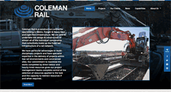 Desktop Screenshot of colemanrail.com.au